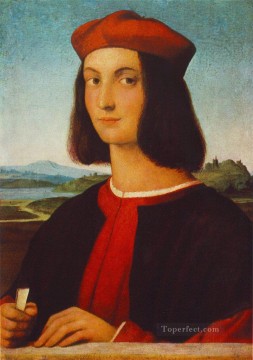  Pietro Pintura al %c3%b3leo - Retrato de Pietro Bembo, maestro renacentista Rafael